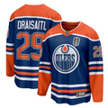 Leon Draisaitl 29 Edmonton Oilers 2025 Stanley Cup Final Home Breakaway Men Jersey