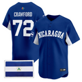 Leonardo Crawford Jersey #72 Team Nicaragua 2026 World Baseball Stitched
