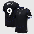Liam Delap 9 Chelsea 2025-26 Third Match Jersey – Black