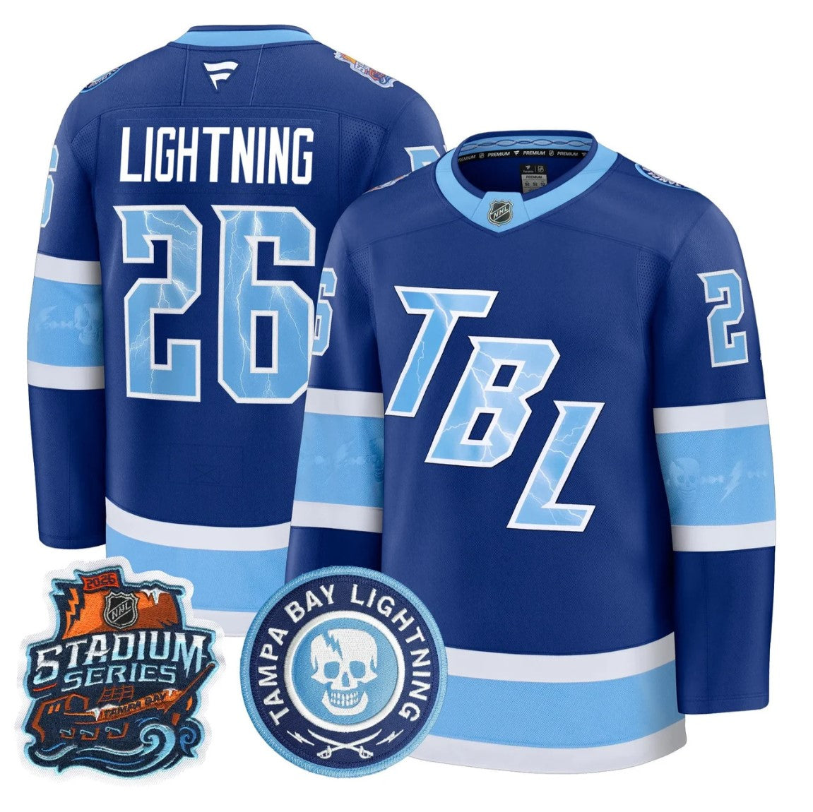 Lightning Jersey #26 Tampa Bay Lightning 2026 Stadium Series Premium Stitched