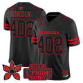 Lincoln Jersey #402 Nebraska Cornhuskers Stranger Things Edition Stitched