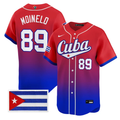 Livan Moinelo Jersey #89 Cuba World Baseball Classic 2026 Stitched
