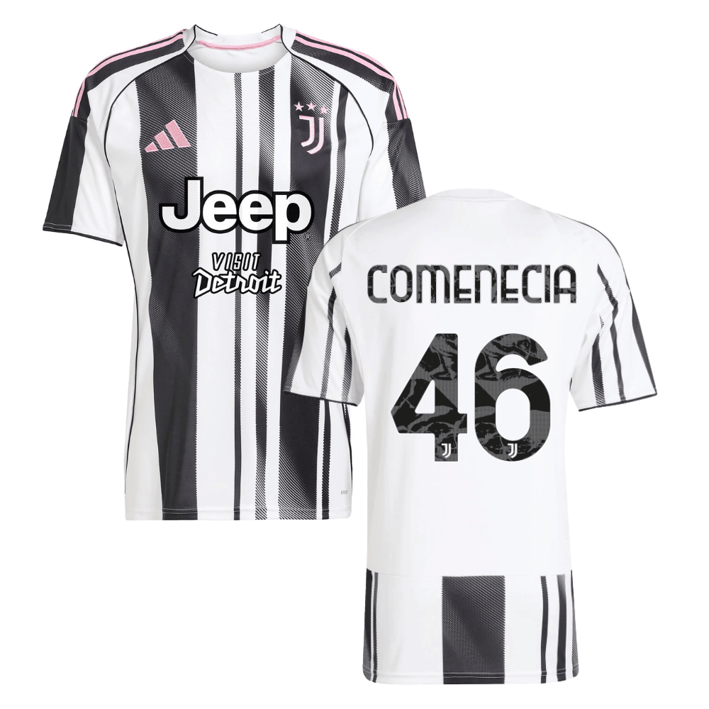 Livano Comenencia 46 Juventus 2025-26 Home Men Jersey – White