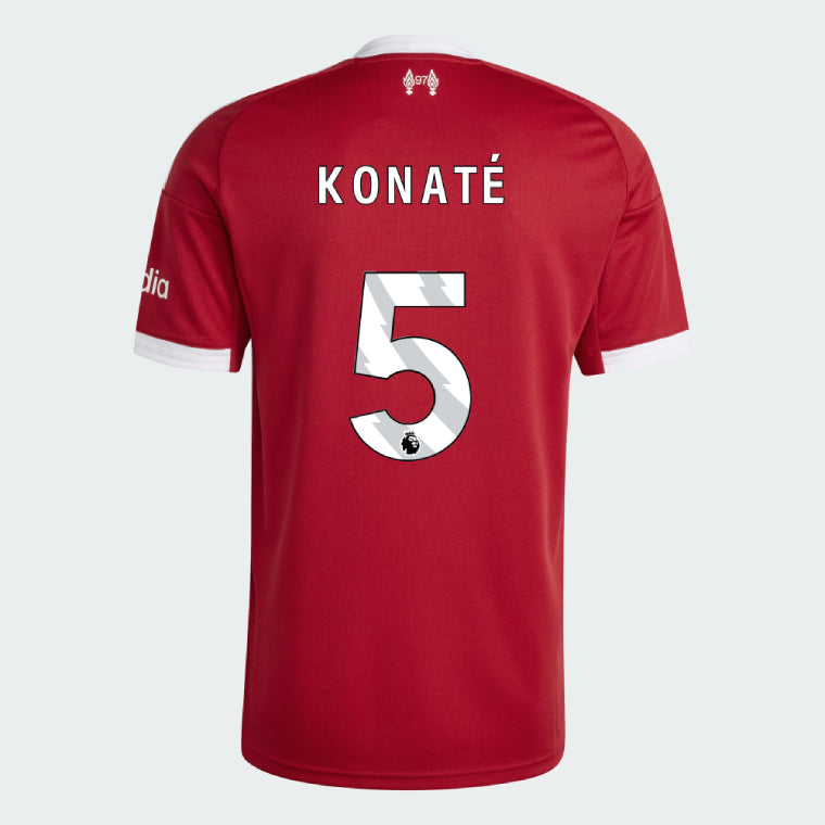 Liverpool 2025-26 KONATE 5 Home Jersey – Red