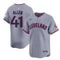 Logan Allen Jersey #41 Cleveland Guardians 2025 Vapor Premier Limited All Stitched