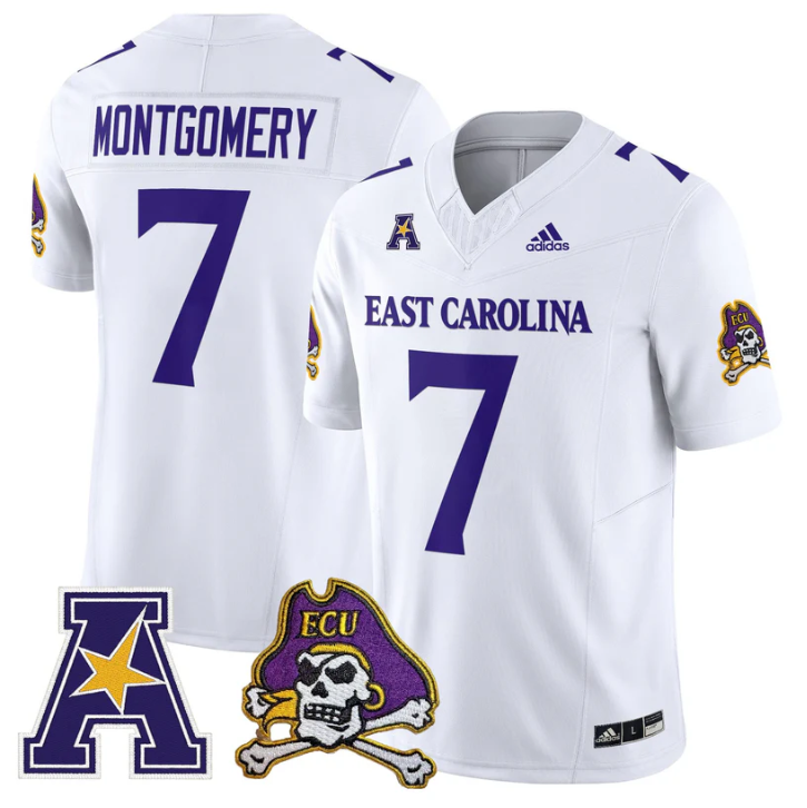 London Montgomery Jersey #7 East Carolina Pirates 2025 Limited Stitched