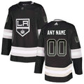 Los Angeles Kings Black Customized Team Logos Fashion Jersey Stitched