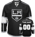 Los Angeles Kings Customized Black Third Jersey Stitched