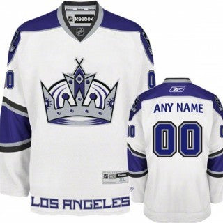 Los Angeles Kings  Customized White Jersey Stitched