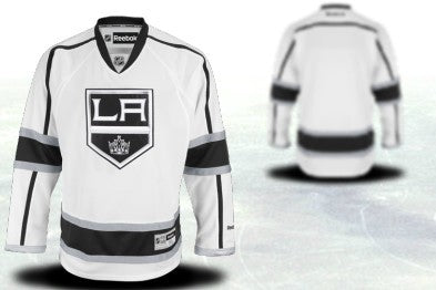 Los Angeles Kings  Customized White Third Jersey Stitched