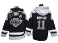Los Angeles Kings #20 Luc Robitaille Pullover Hoodie Black