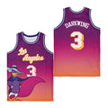 Los Angeles #3 Darkwing Movie Basketball Jersey Black