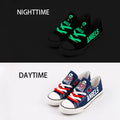 Los Angeles Angels Limited Print Low Top Canvas Shoes Sport Sneakers For Men Women Fans