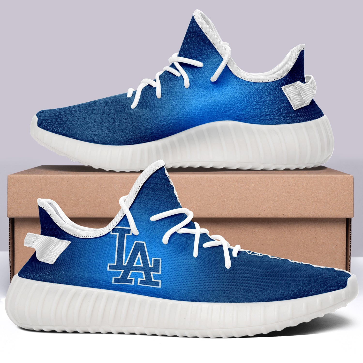 Los Angeles Dodgers NFL 350v Yeezy Sneakers For Men Women Fans