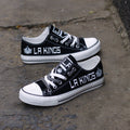 Los Angeles Kings Low Top Canvas Sport Sneakers Shoes For Men Women Fans