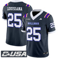 Louisiana Jersey #25 Louisiana Tech Bulldogs 2025 Vapor Limited Stitched