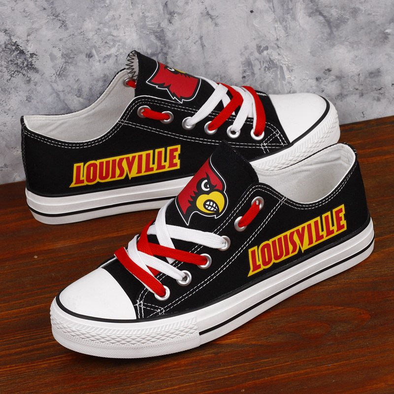 Louisville Cardinals Sport Sneakers Shoes For Men Women Fans