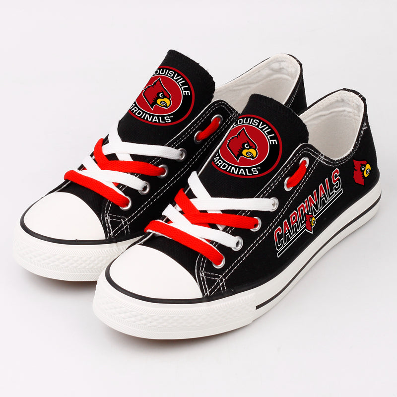 Louisville Cardinals Sport Sneakers Shoes For Men Women Fans