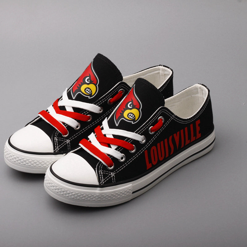 Louisville Cardinals Sport Sneakers Shoes For Men Women Fans