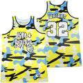 Love And Basketball #32 Wright Movie Basketball Jersey