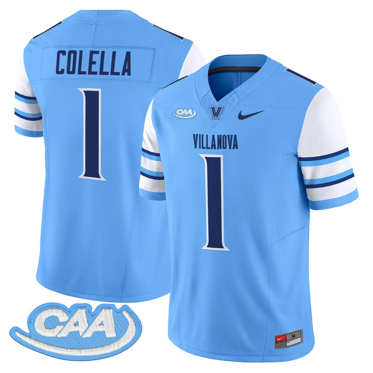 Luke Colella Jersey #1 Villanova Wildcats 2025 Vapor Limited Stitched