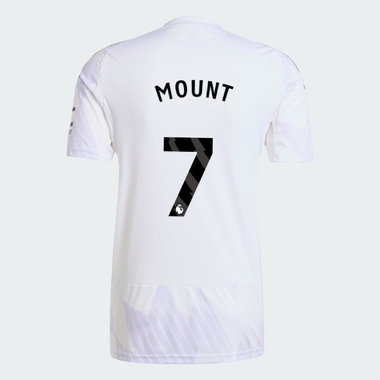 Manchester United 2025-26 Away MOUNT 7 Match Jersey – White