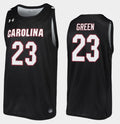 Mike Green Jersey South Carolina Gamecocks College Basketball Black Replica #23
