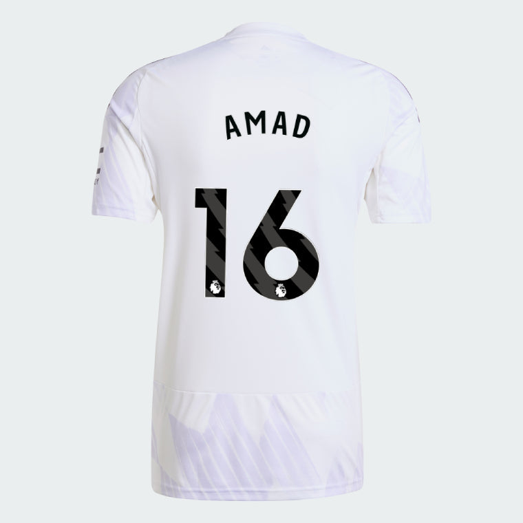 Manchester United 2025-26 Away AMAD 16 Match Jersey – White