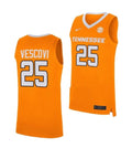 Men's #25 Santiago Vescovi Jersey Tennessee Volunteers College Basketball Jerseys Orange