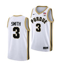 Men's #3 Braden Smith Jersey Purdue Boilermakers College Basketball Jerseys White