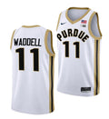 Men's #11 Brian Waddell Jersey Purdue Boilermakers College Basketball Jerseys White