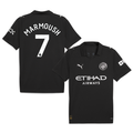 MARMOUSH #7 Manchester City 2025-26 Away Jersey – Black