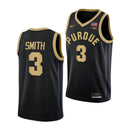 Men's #3 Braden Smith Jersey Purdue Boilermakers College Basketball Jerseys Black