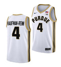 Men's #4 Trey Kaufman Renn Jersey Purdue Boilermakers College Basketball Jerseys White