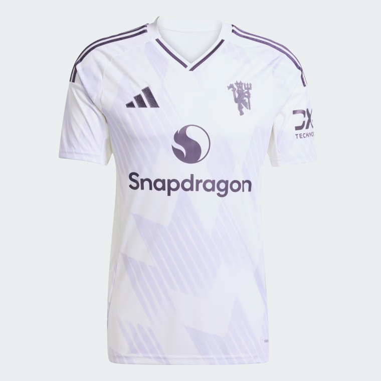 Manchester United 2025-26 Away MAZRAOUI 3 Match Jersey – White