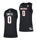 Men's #0 Terquavion Smith Jersey NC State Wolfpack College Basketball Jerseys Black