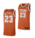 Men's #23 Dillon Mitchell Jersey Texas Longhorns College Basketball Jerseys Orange Limited