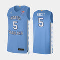 Men's #5 Armando Bacot Jersey North Carolina Tar Heels College Basketball Jerseys Blue
