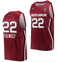 Milaysia Fulwiley Jersey South Carolina Gamecocks College Basketball Wine #22