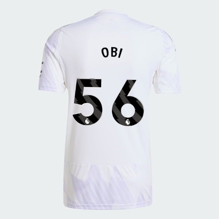 Manchester United 2025-26 Away OBI 56 Match Jersey – White