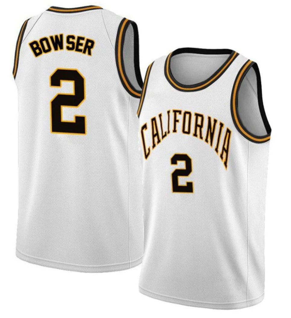 Monty Bowser Jersey California Golden Bears College Basketball #2