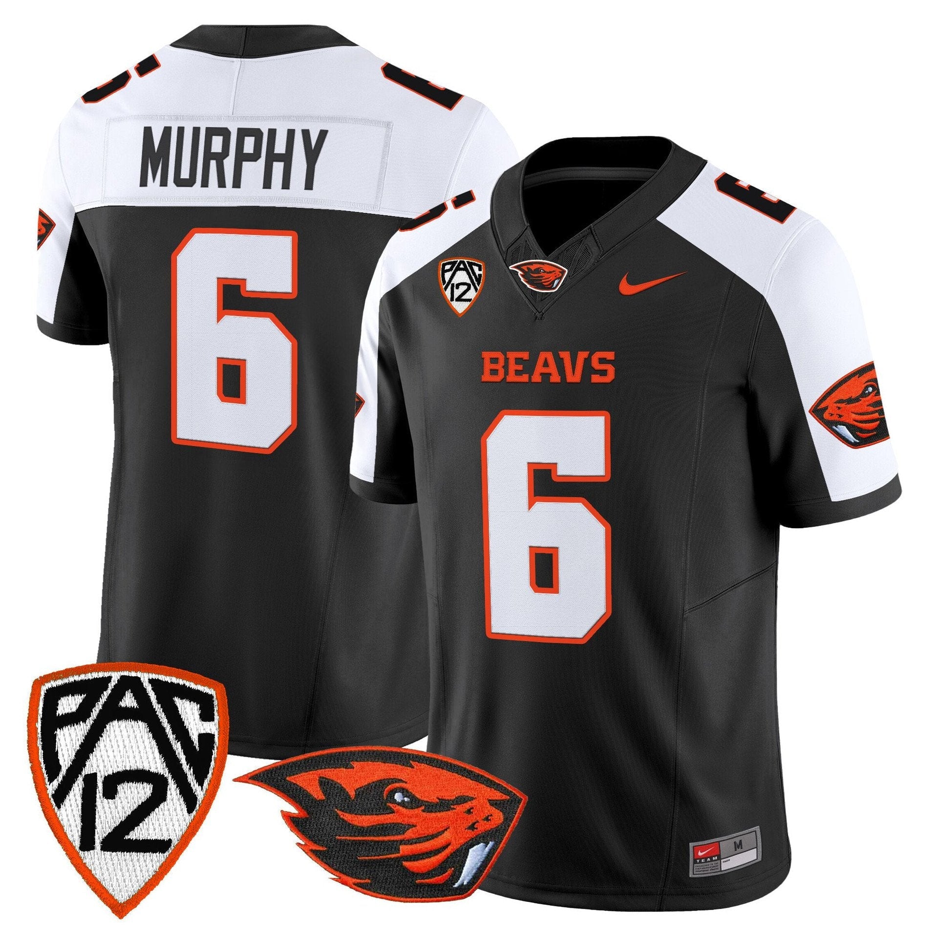 Maalik Murphy Jersey #6 Oregon State Beavers 2025 Limited Stitched