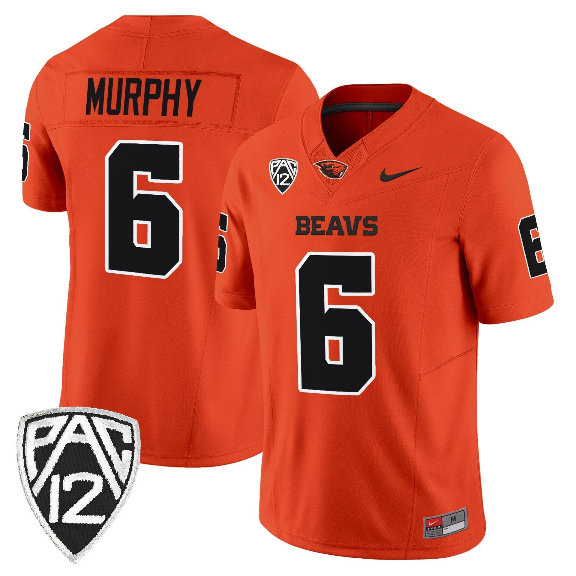 Maalik Murphy Jersey #6 Oregon State Beavers 2025 Limited Stitched