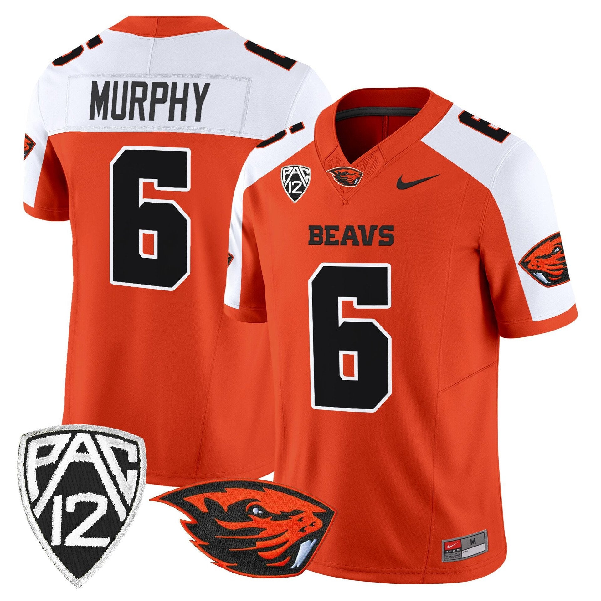 Maalik Murphy Jersey #6 Oregon State Beavers 2025 Limited Stitched