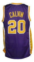 Mack Calvin Jersey #20 Denver Rockets Aba Basketball Purple