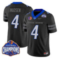 Maddux Madsen Jersey #4 Boise State Broncos 2025 Mountain West Champions
