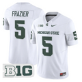 Makhi Frazier Jersey #5 Michigan State Spartans 2025 Vapor Stitched White
