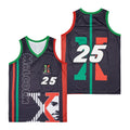 Malcolm #25 Movie Basketball Jersey