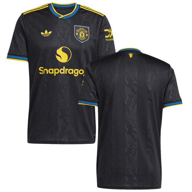 Manchester United 2025-26 Third Match Jersey – Black