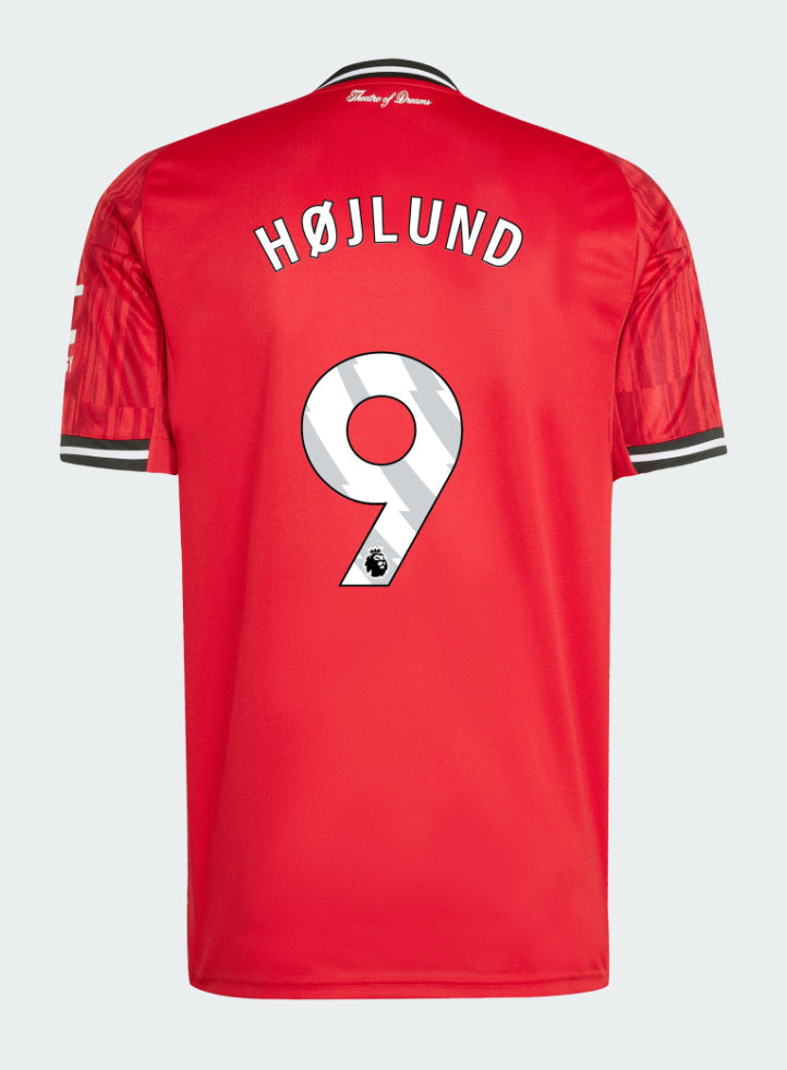 Manchester United Home 2025-26 HØJLUND 9 Match Jersey – Red